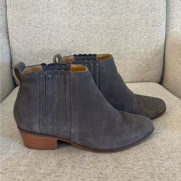 Jack Rogers suede Libby booties - gray - Picture 3 of 7